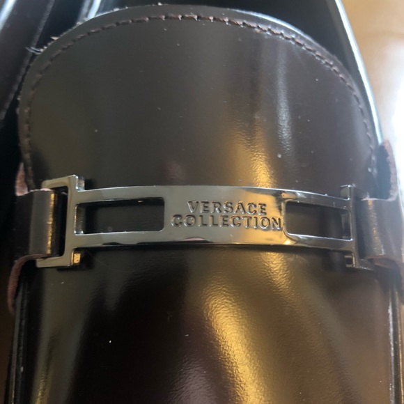 Versace Collection mens loafers size 9 . - Picture 3 of 7